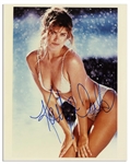 Kathy Ireland Signed Photo -- 8 x 10 Glossy of the Supermodel -- Near Fine -- With Michael Wehrmann COA