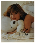 Paulina Porizkova 8 x 10 Glossy Signed Photo -- Very Good Condition -- With Michael Wehrmann COA