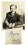 Bing Crosby 8 x 10 Signed Photo
