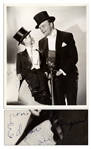 Edgar Bergen & Charlie McCarthy 8 x 10 Photo Signed