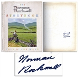 Norman Rockwell Signed First Edition of The Norman Rockwell Storybook -- 1969