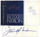 Richard Nixon Signed First Edition of RN: The Memoirs of Richard Nixon