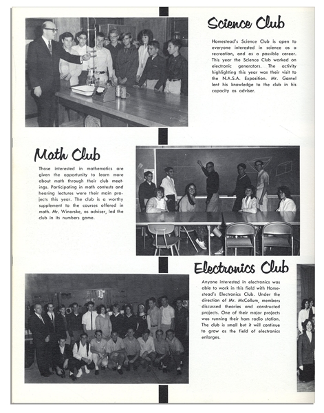 Cool 1965 High School Yearbook of Apple Co-Founder Steve Wozniak