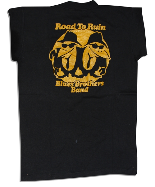 ''Blue Brothers'' Never Worn Vintage ''Road To Ruin'' T-Shirt From the 1980 Summer Tour