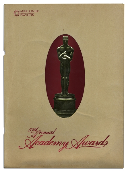Academy Awards Program From the 55th Annual Ceremony in 1983 -- The Year ''Gandhi'' Took Home 8 Awards & Meryl Streep Won Her First Best Actress Oscar For ''Sophie's Choice''