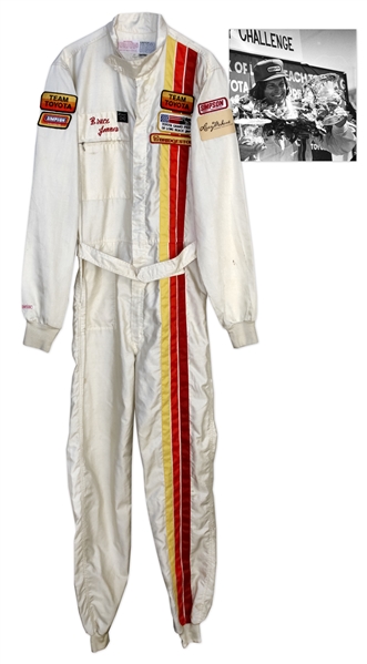 Bruce Jenner 1982 Racing Suit from Celebrity Grand Prix of Long Beach
