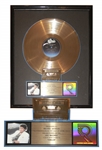 Michael Jacksons Very Own RIAA Gold Record for Thriller -- The Greatest Selling Album of All Time, From the Guernseys 2007 Sale of Michael Jackson Memorabilia