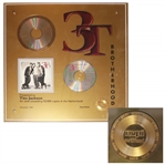 Award for 3Ts Debut Album Brotherhood -- Presented to Their Father Tito Jackson
