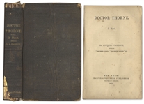 1863 U.S. Edition of Dr. Thorne by Anthony Trollope