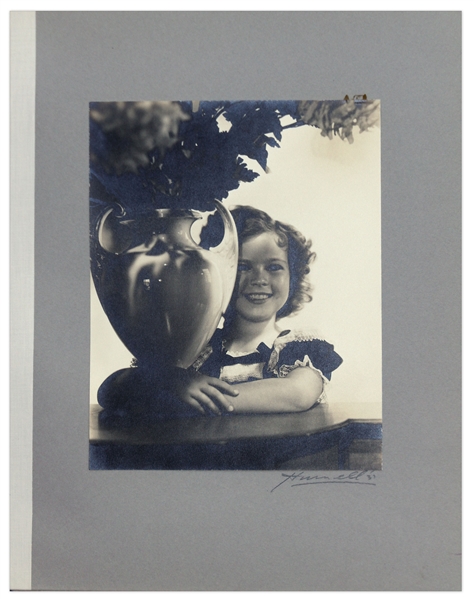 Shirley Temple Owned Large Portrait Photo Album From 1937 Film ''Heidi''