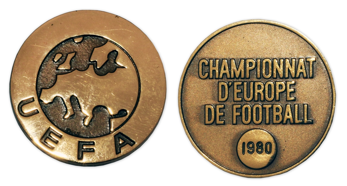 UEFA Cup Gold Medal -- Won by West Germany in 1980