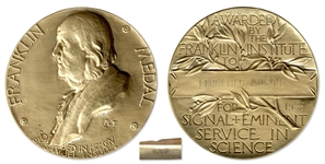 Franklin Institute Medal Awarded to Theoretical Physicist Kenneth Wilson -- Americas Oldest Ongoing Science Award Program