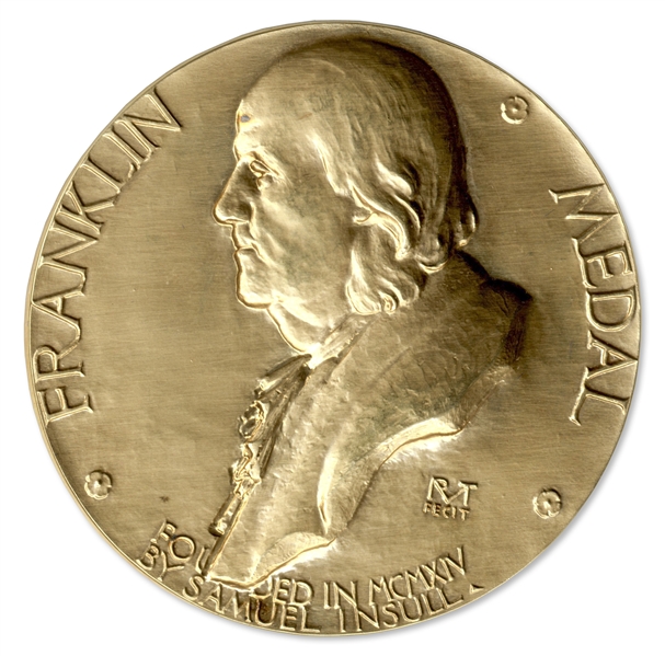 Franklin Institute Medal Awarded to Theoretical Physicist Kenneth Wilson -- America's Oldest Ongoing Science Award Program