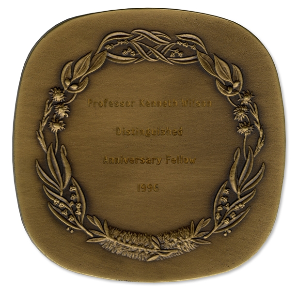 Australian National University Award Medal -- Presented to Nobel Prize Winner Kenneth G. Wilson