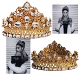 Ariana Grande Crown Worn for Dangerous Woman Promo Campaign -- With LOA From the Designer