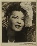 Billie Holiday 8 x 10 Signed Photo -- With PSA/DNA COA