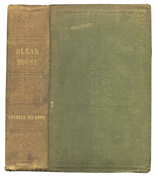 First Edition, First Printing of Charles Dickens' ''Bleak House''