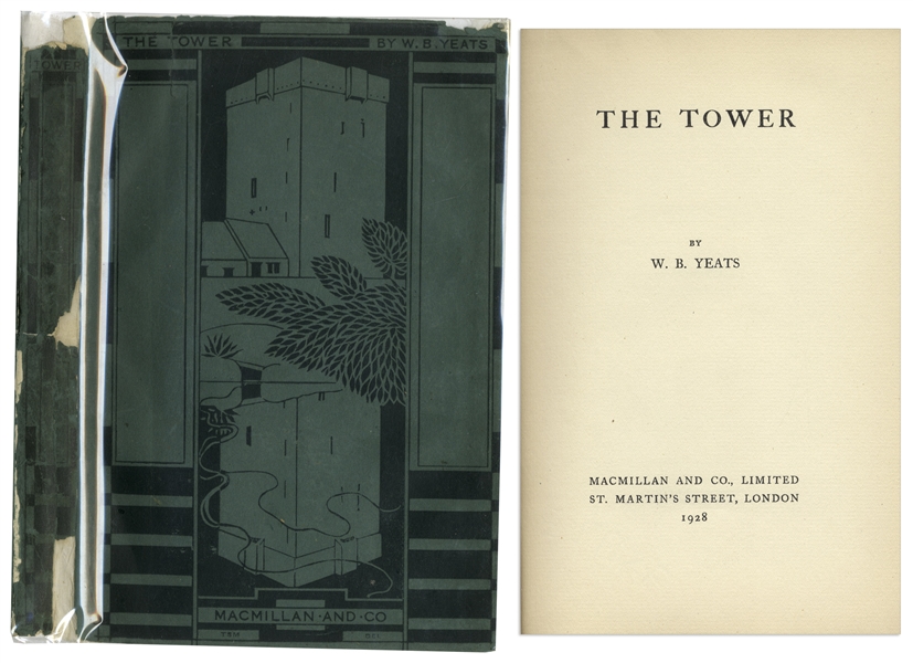 W.B. Yeats First Edition of His Influential Book of Poetry ''The Tower''