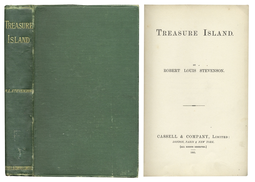 Treasure Island First Edition Robert Louis Stevenson's ''Treasure Island'' First Edition