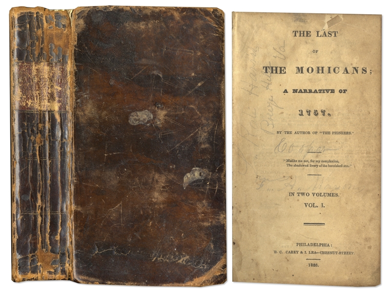 James Fenimore Cooper's ''Last of the Mohicans'' First Edition