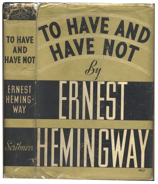 Advance Review Copy of Ernest Hemingway's ''To Have and Have Not''