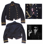 Michael Jacksons Personally Owned & Worn Military Jacket From the 1980s -- With an LOA Signed by Michael