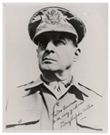 Douglas MacArthur Signed 8 x 10 Photo in WWII Uniform