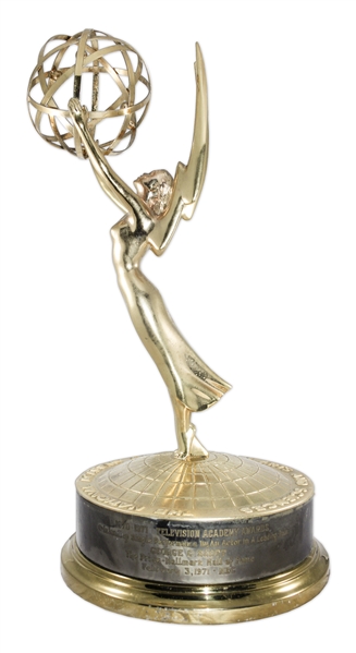 George C. Scott Emmy Award for Best Actor in the 1971 Film ''The Price'' -- Scott Accepted This Emmy After Declining His Oscar a Year Earlier for ''Patton''