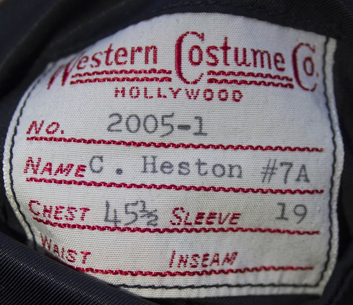 Charlton Heston Inverness Coat From ''The Hawaiians''