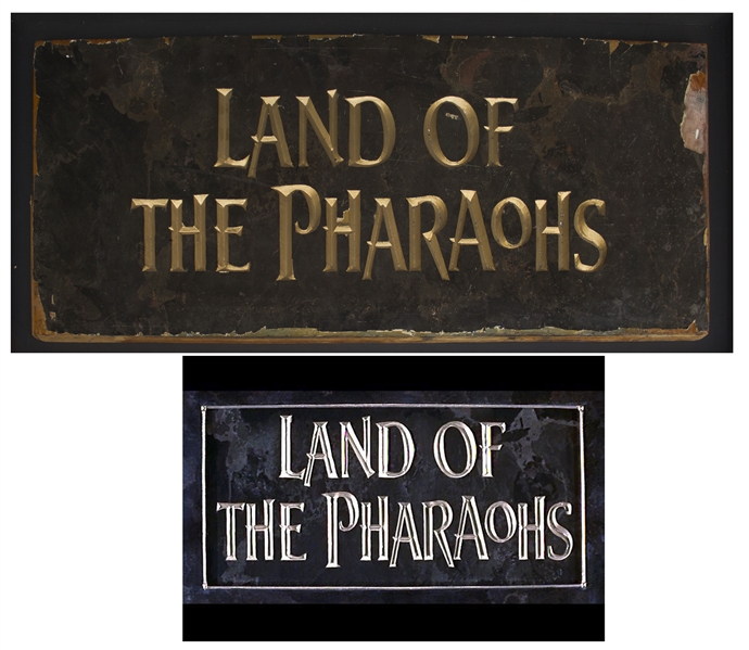 Title Art From the Cult Classic ''Land of the Pharaohs''