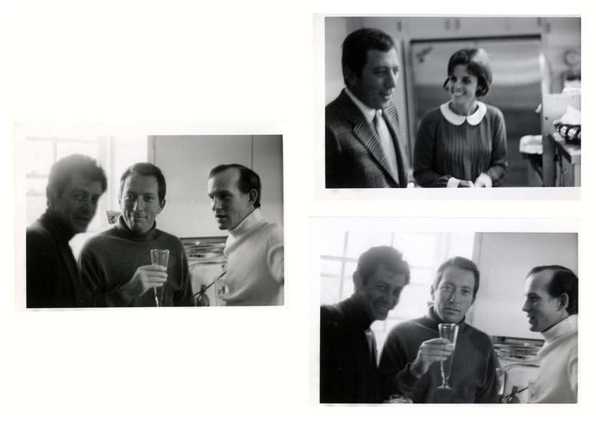 Large Lot of Candid Photos From Parties During the 1960s & 70s at Hickory Hill, Robert & Ethel Kennedy's Home -- Including John Lennon & Also RFK Sitting on the Shoulders of Rosey Grier