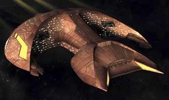 From ''Star Trek: The Next Generation'', the Prototype Used to Make the Famous Ferengi D'Kora Marauder Spacecraft