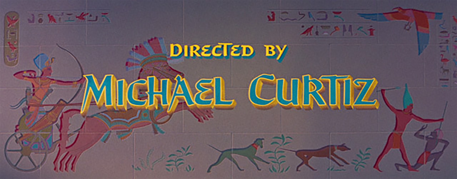 ''The Egyptian'' Title Art -- Used in ''Produced by Darryl F. Zanuck'' and ''Directed by Michael Curtiz'' Opening Credits