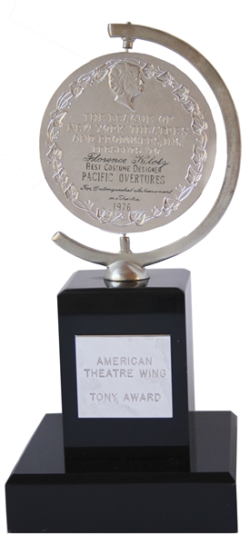 Tony Award for the Stephen Sondheim Musical ''Pacific Overtures'' in 1976 -- Near Fine