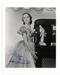 Olivia de Havilland Signed 8 x 10 Photo From Gone With the Wind