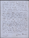 Charles Darwin Signed, Handwritten & Powerful Conclusion Page From Origin of Species -- ...science as yet throws no light on the far higher problem of the essence or origin of life...