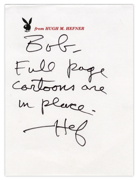 Hugh Hefner Signed ''Playboy'' Proof Copy -- October 2007 Issue Featuring Girls of the SEC