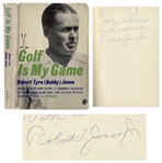 Bobby Jones Signed Copy of Golf Is My Game