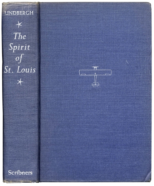 Charles Lindbergh 1956 Signed Copy of ''The Spirit of St. Louis''
