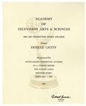Estelle Getty Emmy Nomination for The Golden Girls