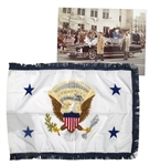 U.S. Vice Presidential Limousine Flag -- Used in George H.W. Bushs Motorcade