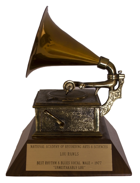 Grammy Award to Lou Rawls for Best R&B Vocal Performance for ''Unmistakably Lou''