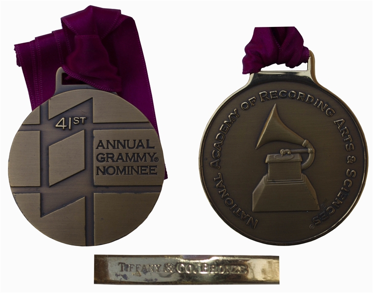 Grammy Nominee Award -- Cast in Bronze by Tiffany's