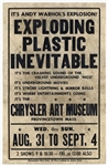 Andy Warhol Poster for His Exploding Plastic Inevitable Show in 1966 in Provincetown, Massachusetts -- Only Second Poster to Appear at Auction
