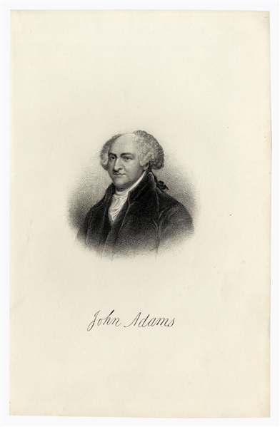 John Adams Autograph Letter Signed Regarding the Stamp Act -- Adams Gives Documents to Jedidiah Morse for ''Annals of the American Revolution''
