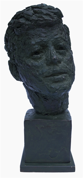 John F. Kennedy Sculpture by Robert Berks -- The Most Famous Sculpture of JFK, the Original Displayed at the John F. Kennedy Center for the Performing Arts