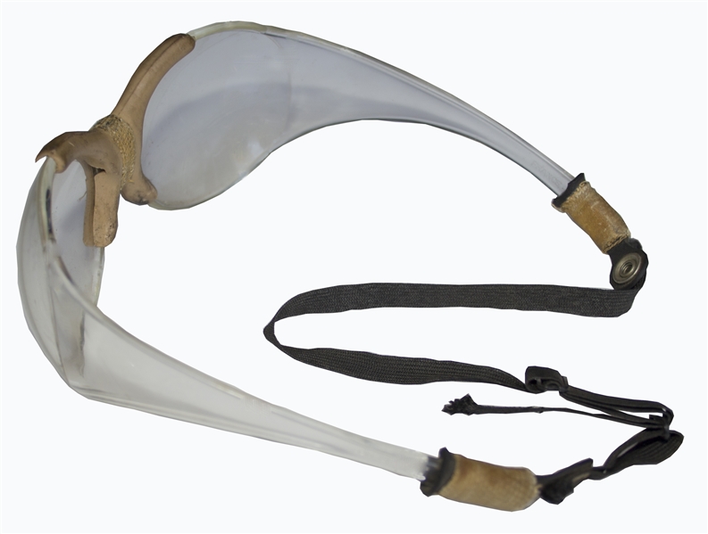 Kareem Abdul-Jabbar Game-Worn Goggles -- Worn During the 1980s With the Lakers