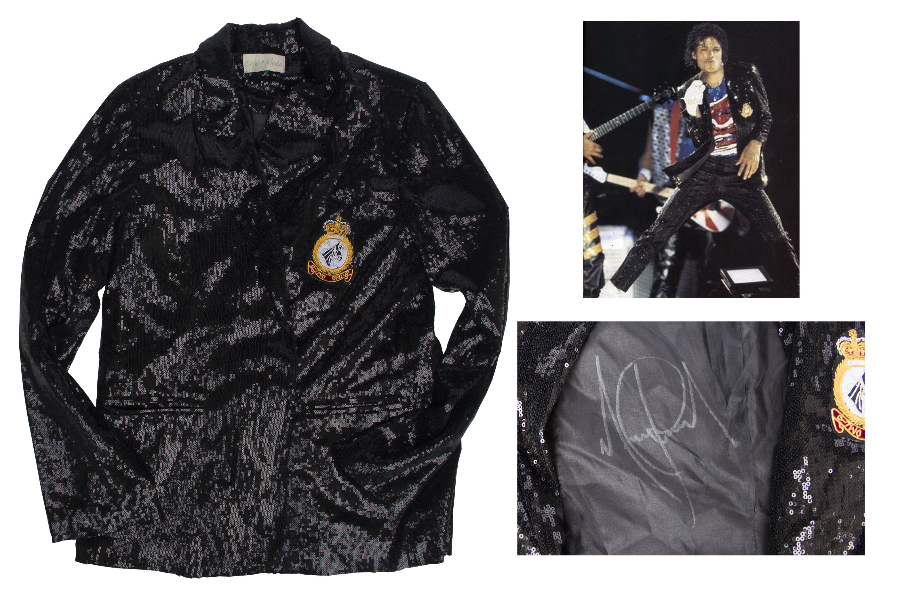 Ru monitor Tristemente Lot Detail - Michael Jackson Signed ''Billie Jean'' Jacket -- With PSA/DNA  COA