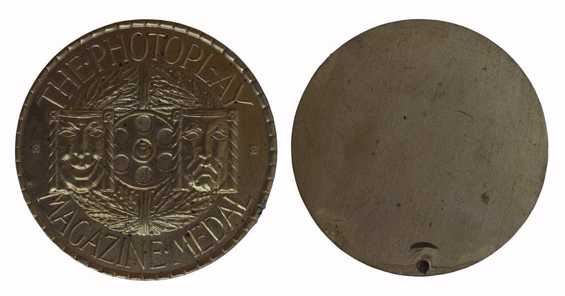 Photoplay Medal -- The First Movie Award in History That Influenced the Academy Awards