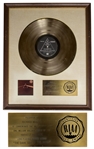 Pink Floyd RIAA Platinum Award for The Dark Side of the Moon Personally Owned by Founding Member Richard Wright -- With LOA From Franka Wright